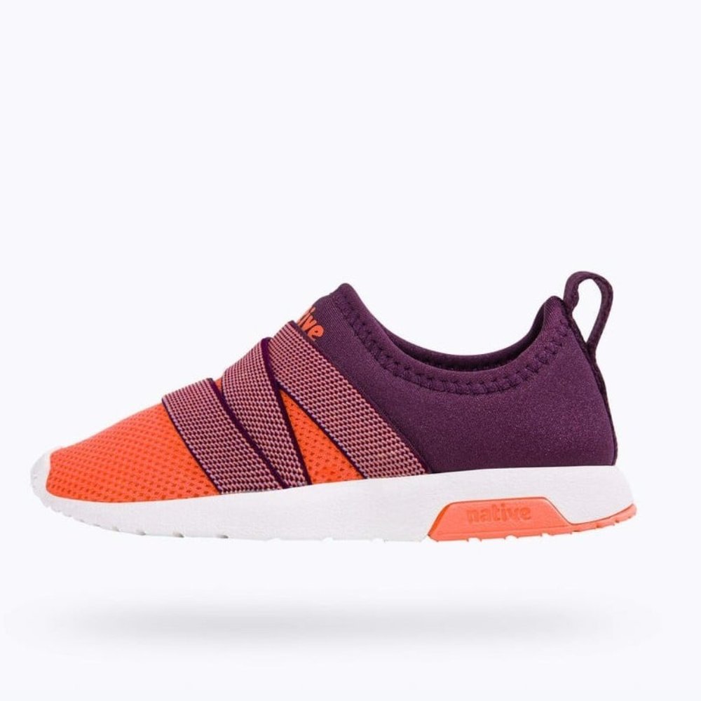 Native Kids Shoes - Phoenix Cosmic Purple/Popstar Orange NWT